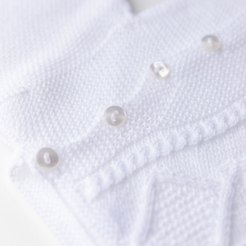 Cruzado Three Piece Knitted Outfit for Newborns – 100% Organic Cotton (Available in 3 Colors)