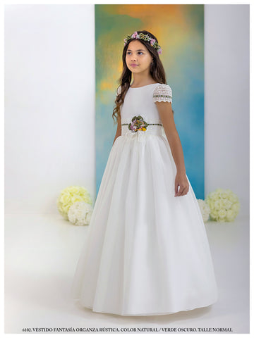 First Communion Dress Model: 6102