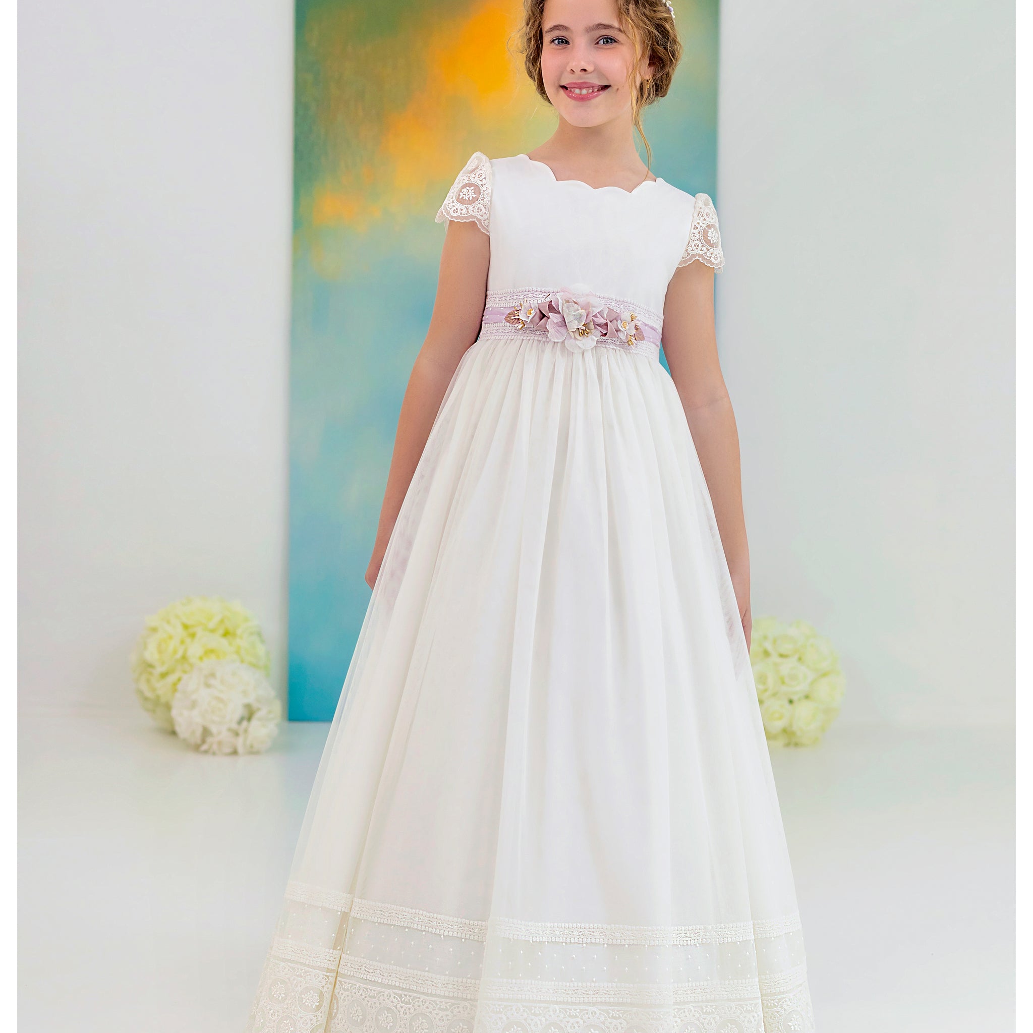 First Communion Dress Model-6616