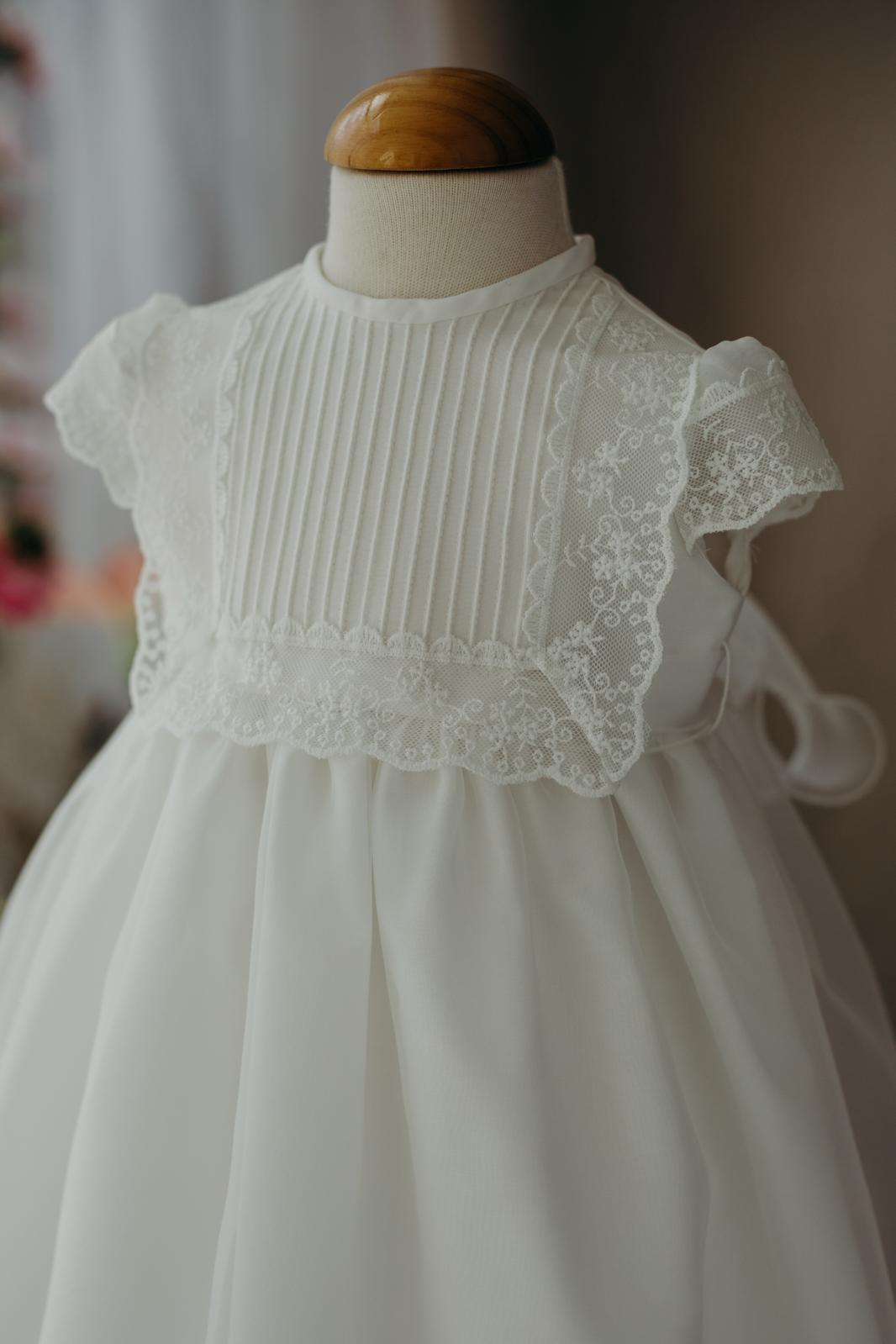 baby baptism gown #5936