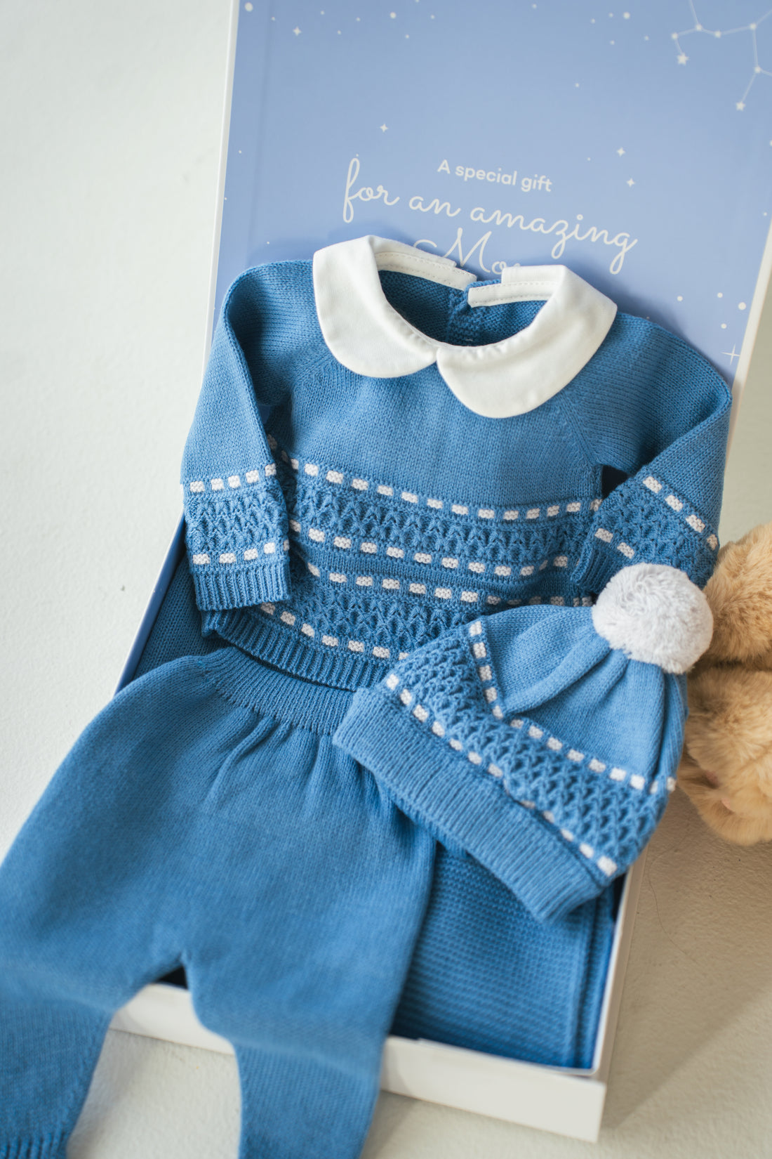 Teddy Bear Knitted Set (4 pc) -9805