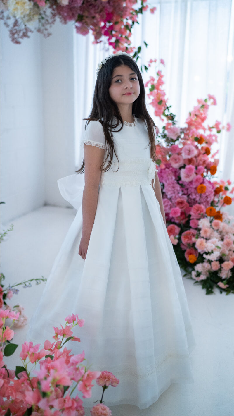 Classic First Communion Dress Isabella