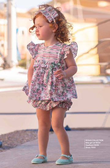 BABY GIRL SET ROSA 6034