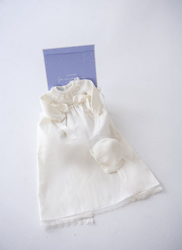 Knitted Baptism Gown-9973