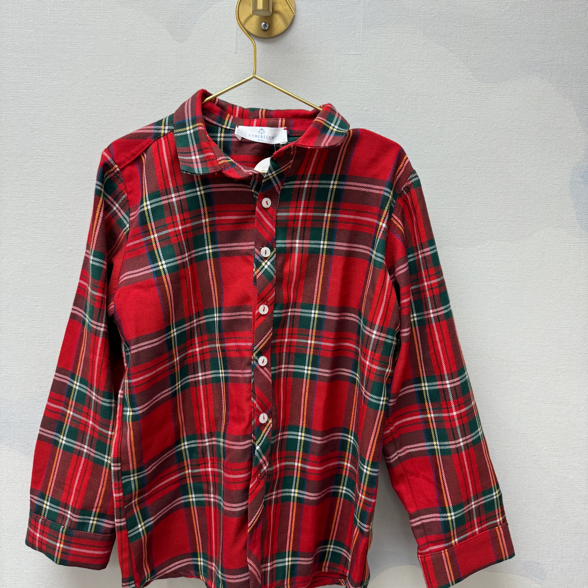 Boy Christmas Long Sleeve Shirt #4048