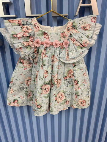 BABY GIRL FLORAL DRESS 1423