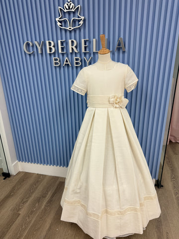 First Communion dress Model 5809- All in Ivory