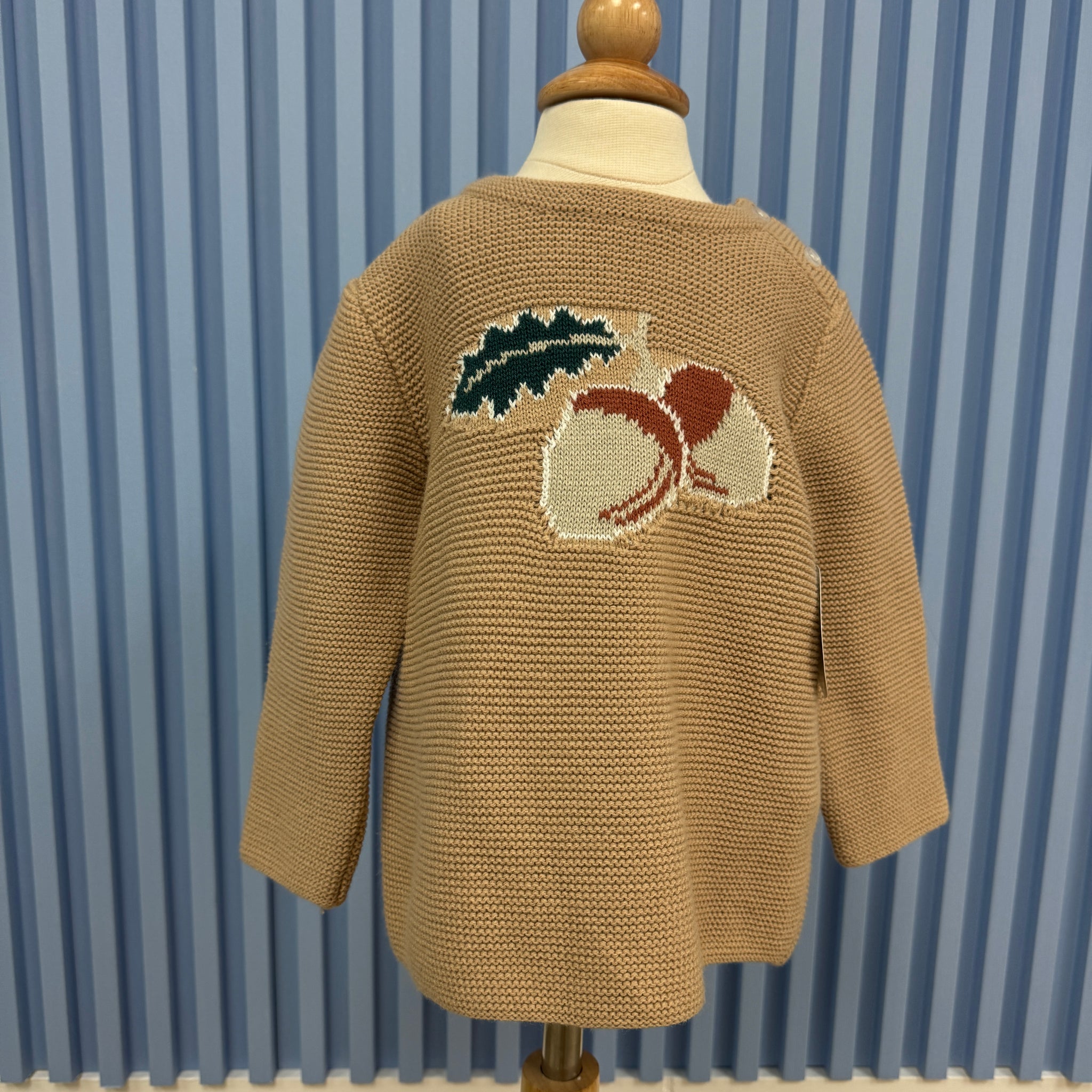 Cozy  Chesnut charm sweater