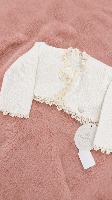 Ivory Baby Cardigan