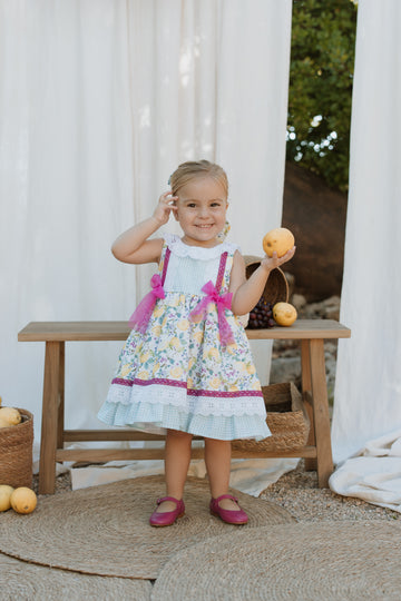 Lisa Lemon Print Dress (Spring-Summer Collection)