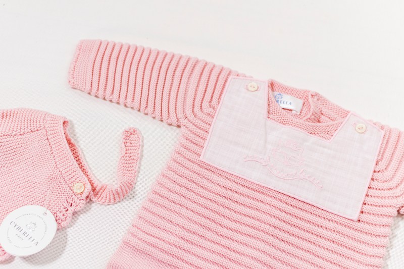 Cyberella's Fox jumper | Organic Cotton Rompers (3pcs.) with blanket.