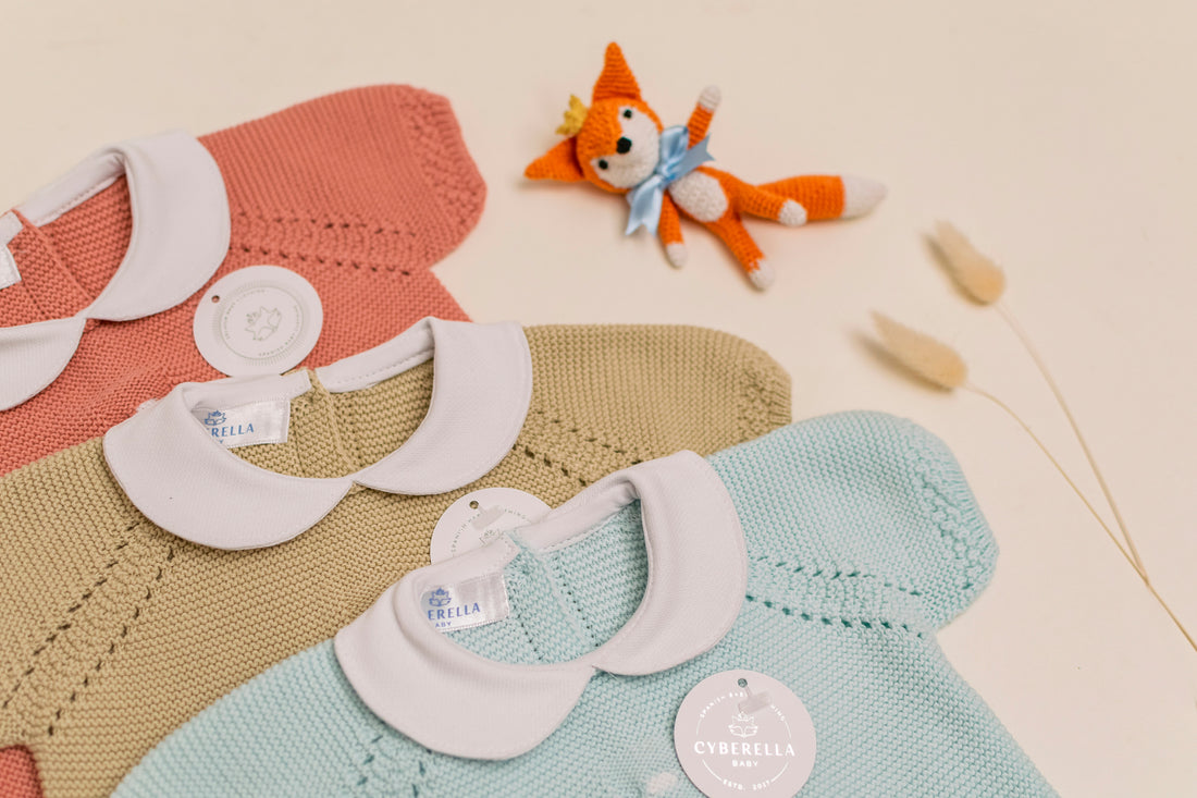 LONDRES COLORS | Baby Knit Set SHORT (2pcs.) #10515